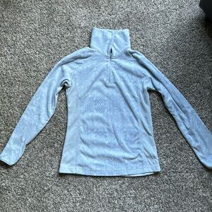 Columbia Women’s small quarter zip light blue